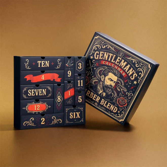 Адвент-календар для чоловіків Gentleman's Calendar від Barber Blend
