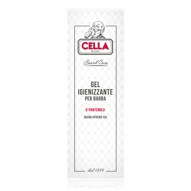 Гель Для Очищення Бороди З Антибактеріальною Дією Cella Gel Igienizzante З Пантенолом 150 Мл