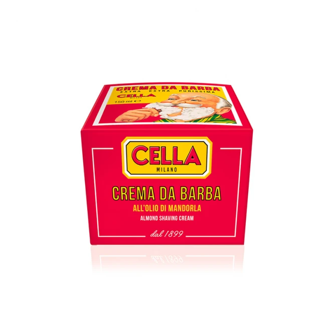 Крем-мило для Гоління Cella Crema Da Barba з Олією Мигдалю 150 мл
