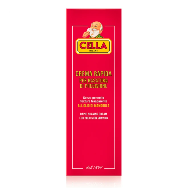 Крем Для Швидкого І Точного Гоління Cella Crema Rapida З Олією Мигдалю 150 Мл