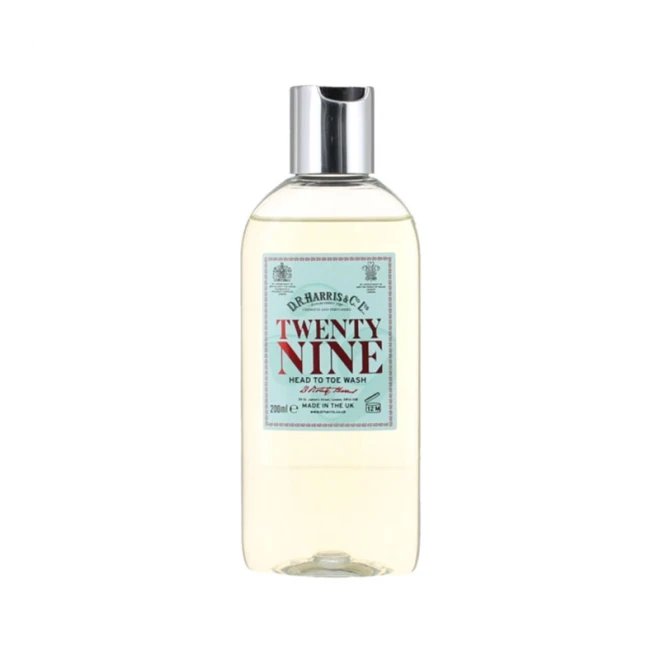 Гель Для Душу + Шампунь D.R. Harris Twenty Nine Head-to-Toe Wash 250 мл