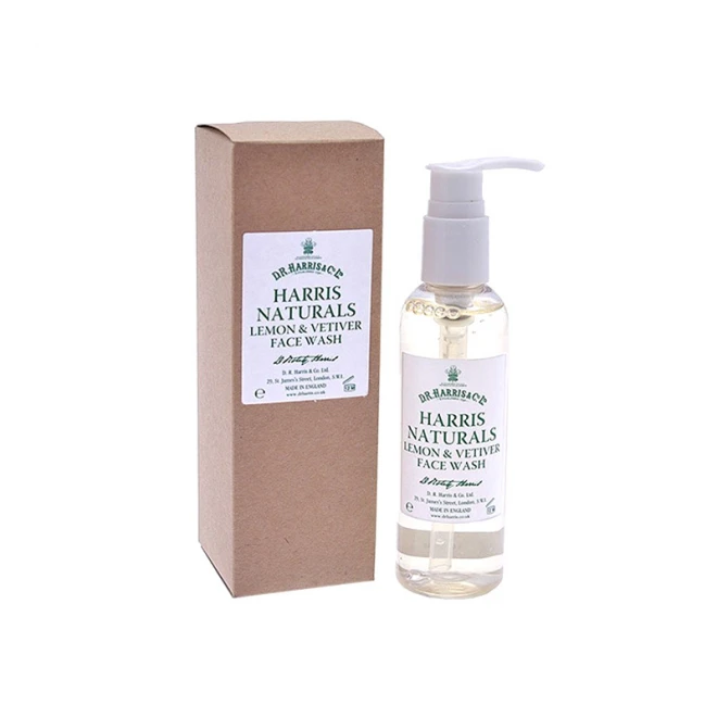 Гель Гля Очищення Обличчя D.R. Harris Lemon & Vetiver Face Wash 100 мл