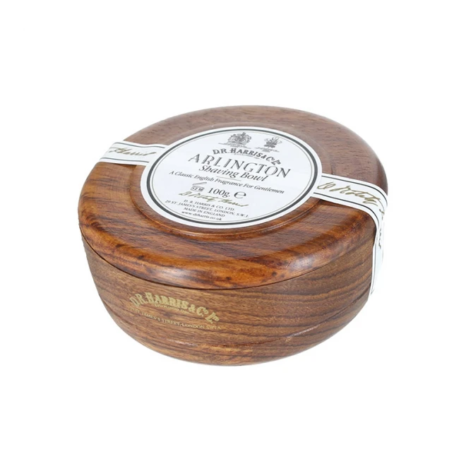 Мило Для Гоління В Дерев'яній Чаші D.R. Harris Arlington Shaving Mahogany Bowl 100 г