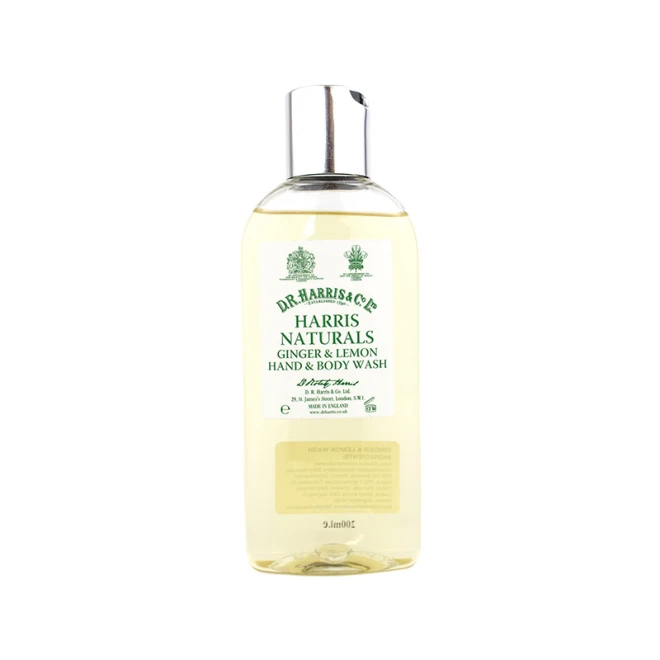 Мило Для Рук Та Тіла, Рідке D.R. Harris Ginger & Lemon Hand & Body Wash 200 мл