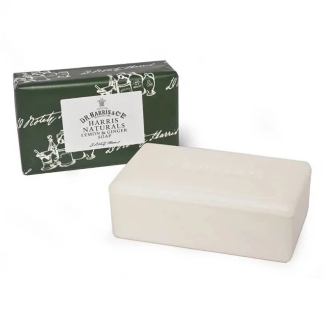 Мило Натуральне, Тверде D.R. Harris Lemon & Ginger Naturals Soap 200 г