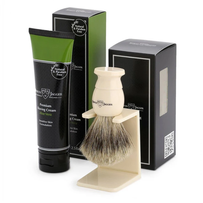 Подарунковий Набір Для Гоління Edwin Jagger GS197SCAVT Gift Set