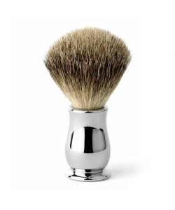 Помазок Для Гоління Edwin Jagger Csbbb Chatsworth Metal Collection Борсук