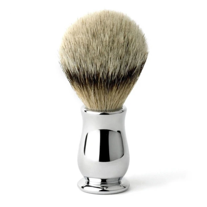 Помазок Для Гоління Edwin Jagger Csbst The Chatsworth Metal Collection Борсук
