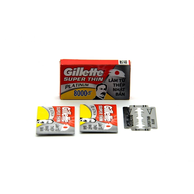 Леза Gillette Super Thin 5 шт