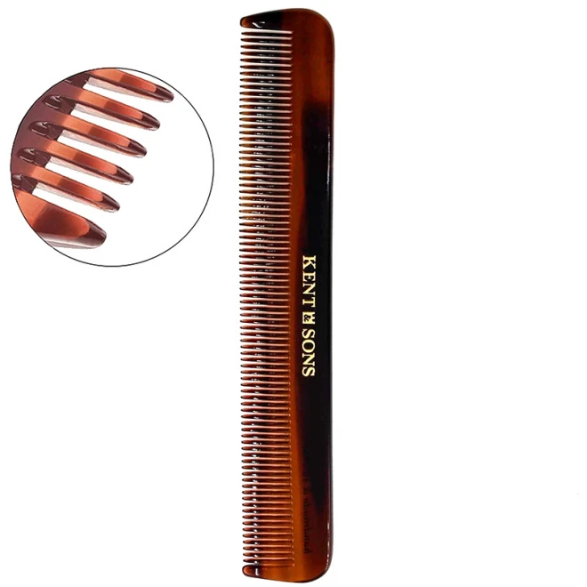 Гребінь Кишеньковий Kent Slim Jim Handemade 120 Мм
