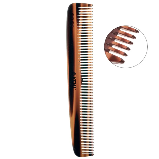 Гребінь Kent 9T 7 1/2" Handmade Comb Coarse / Fine Toothed