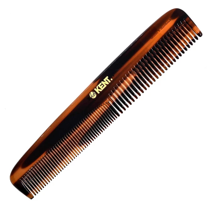 Гребінь Kent 9T 7 1/2" Handmade Comb Coarse / Fine Toothed