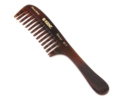 Гребінь Kent A 21T Hand Made Curved Double-Row Detangling Comb, 7.5 Inch, 1 Ounce