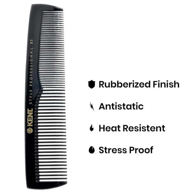 Гребінь Kent Professional 85 Pocket Styling Comb 128 MM 