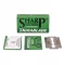 Леза Sharp Hi Chromium Double Edge 10 шт