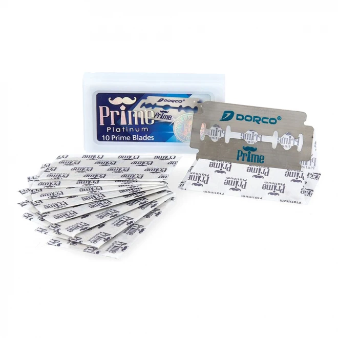 Леза Dorco Prime Platinum DE Razor Blades 10 шт