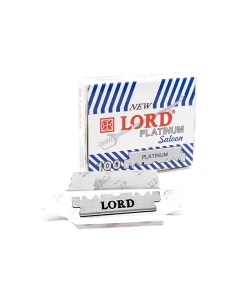 Леза Lord 100 Platinum Saloon половинки 100шт
