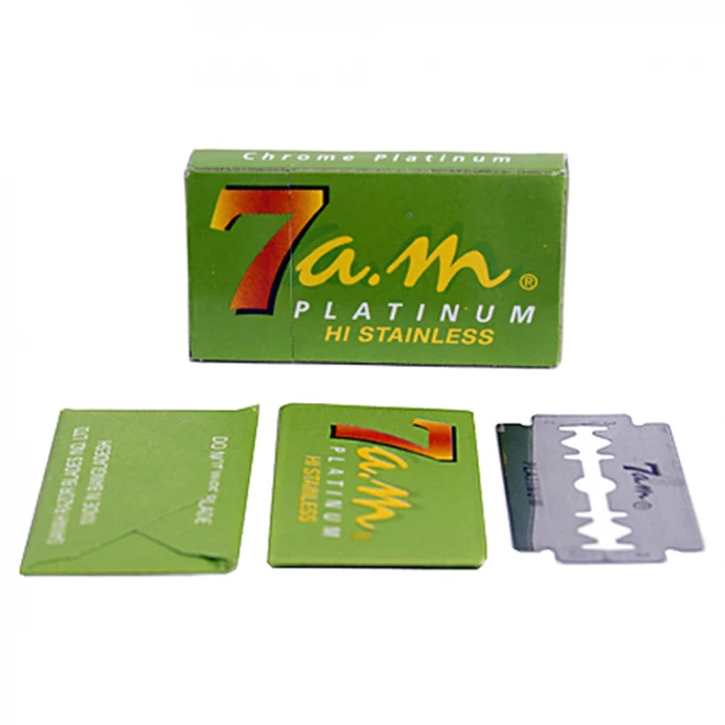Леза Sharp 7 a.m Hi Platinum Blades 5 шт