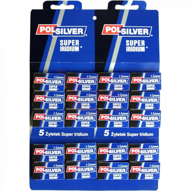 Леза Polsilver Super Iridium 100 шт