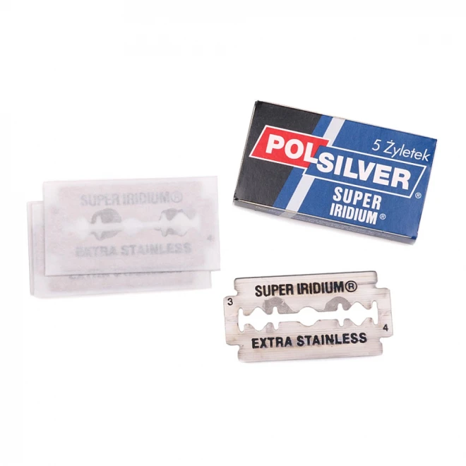 Леза Polsilver Super Iridium 5 Шт