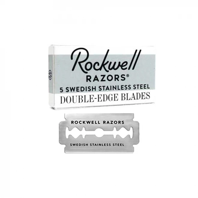 Леза Rockwell Double-Edge Razor Blades 5 шт