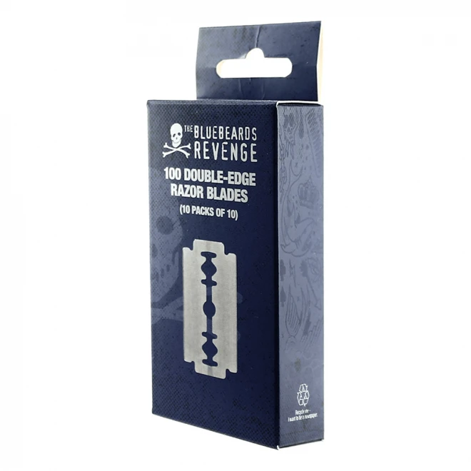 Леза The Bluebeards Revenge Double-Edge Razor Blades 100 шт
