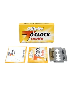Леза Gillette 7 O’Clock Sharp Edge Double Edge 5 Шт
