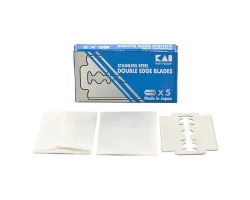 Леза Kai Stainless Steel Double Edge Razor Blades 5 шт