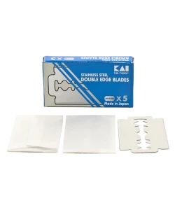 Леза Kai Stainless Steel Double Edge Razor Blades 5 шт