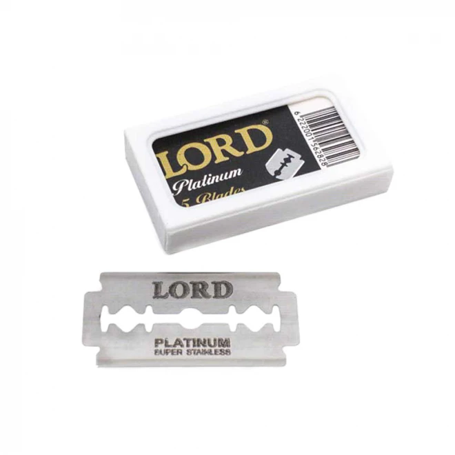 Леза Lord Platinum blades 5шт