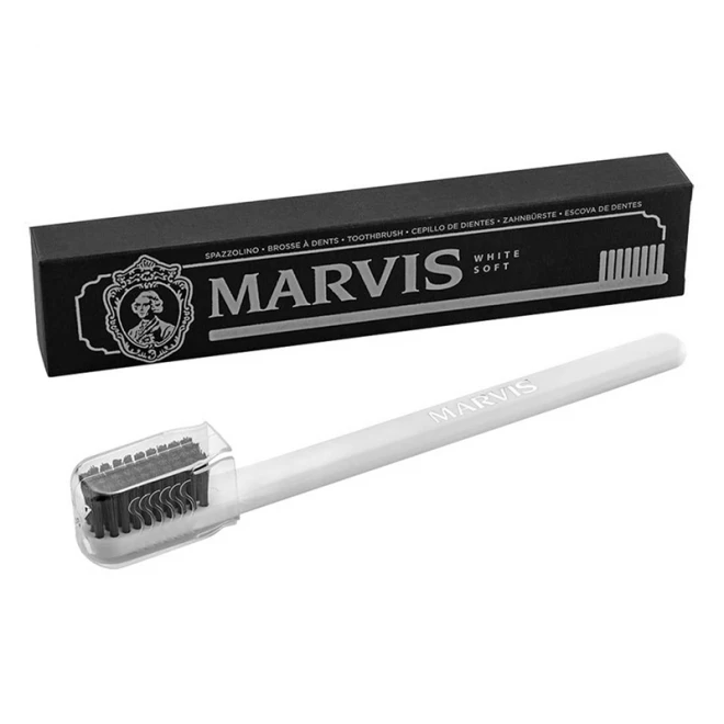 Зубна щітка Біла Marvis Soft Toothbrush White