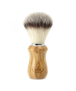 Помазок для бритья Omega Hi-Brush 0146832 Olive Wood