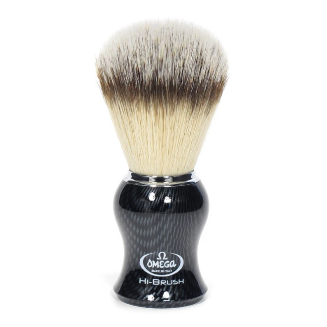 Помазок Для Гоління Omega Hi-Brush 0146650 Carbon Effect Синтетика