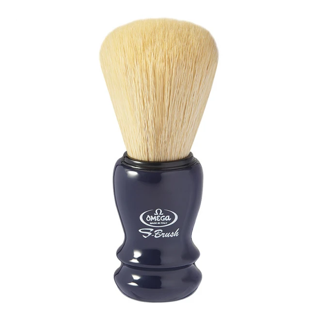 Помазок для гоління Omega S-Brush S 10108 (Синій)