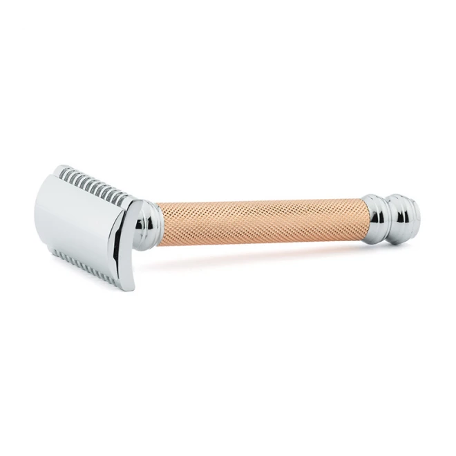 Станок для гоління Parker 63R Rose Gold Open Comb 