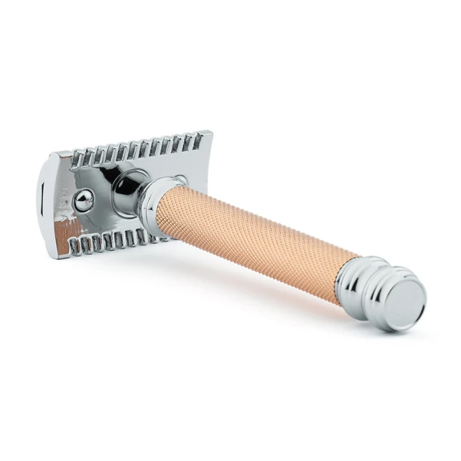 Станок для гоління Parker 63R Rose Gold Open Comb 