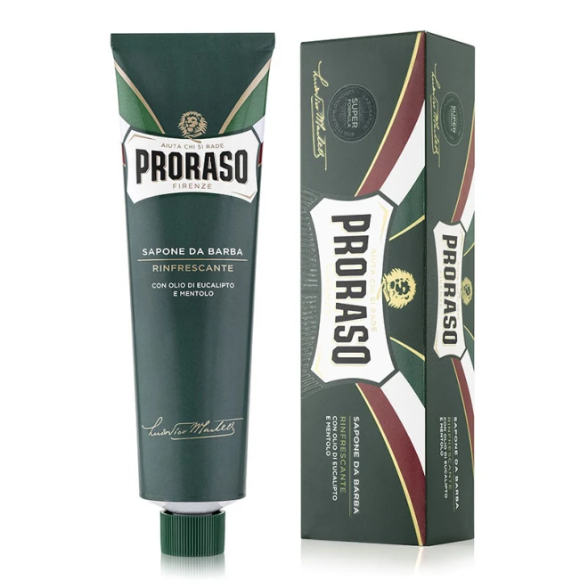 Крем Для Гоління Proraso Green (New Version) Shaving Cream Tube Refresh Eucalyptus 150 мл