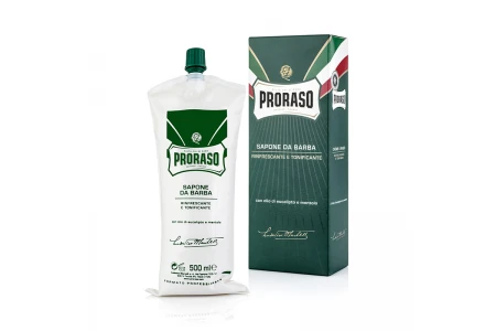 Крем Для Гоління Proraso Green Shaving Cream Tube Refresh Eucalyptus 500 мл