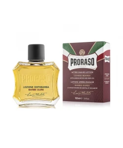 Лосьон После Бритья Proraso Red (New Design) After Shave Lotion Coarse Beards Sandalwood 100 мл