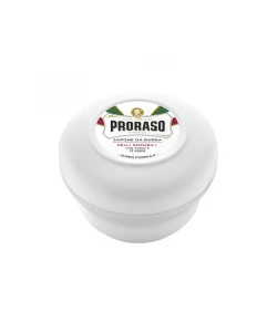 Мыло для бритья Proraso White (New Version Super Formula) Shaving soap для чувствительной кожи 150 мл