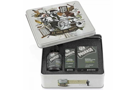 Набір Для Бороди Proraso Metal Box Beard Care Cypress & Vetyver Gift Set
