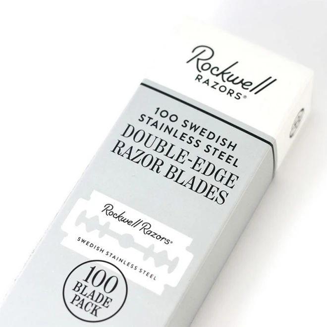 Леза Rockwell Double-Edge Razor Blades 100 шт