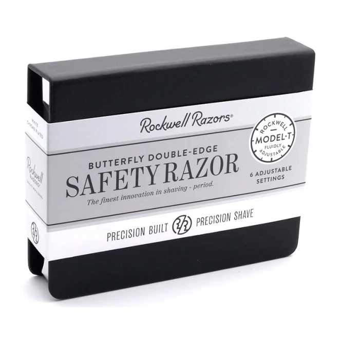 Станок Для Гоління Rockwell Model-T2 Gun Metal Adjustable Double Edge Safety Razor