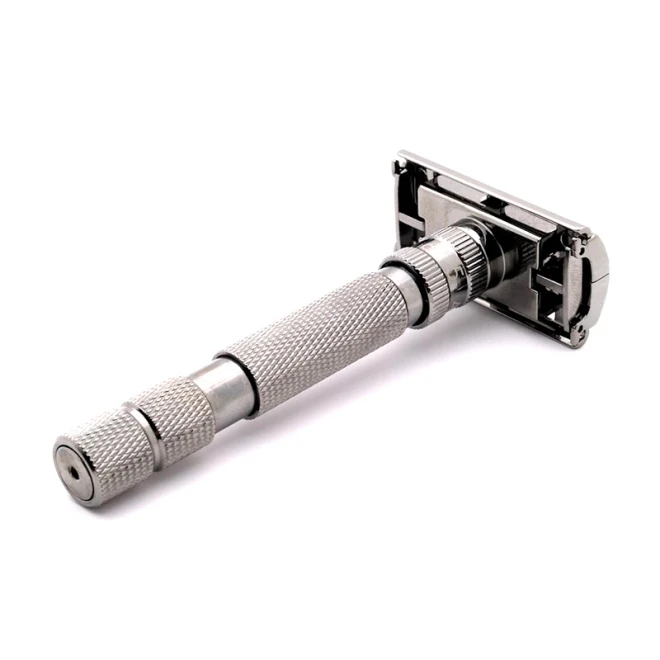 Станок Для Гоління Rockwell Model-T2 Gun Metal Adjustable Double Edge Safety Razor