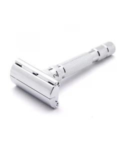 Станок Для Гоління Rockwell Model-T2 White Chrome Adjustable Double Edge Safety Razor