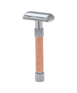 Станок для гоління Т-подібний Shlyuz Expert Butterfly Rosegold