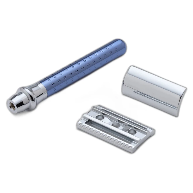 Станок для гоління Т-подібний Shlyuz Imperial DE Safety Razor Blue