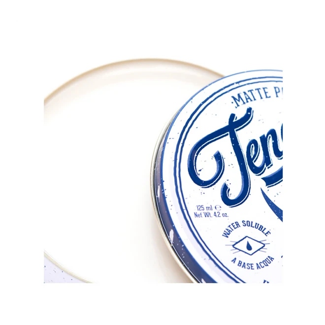 Матова моделююча помада на водяній основі Tenax Hair Matte Pomade Strong Hold 125 мл