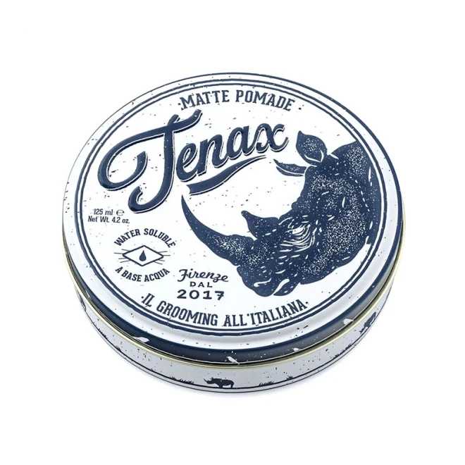 Матова моделююча помада на водяній основі Tenax Hair Matte Pomade Strong Hold 125 мл