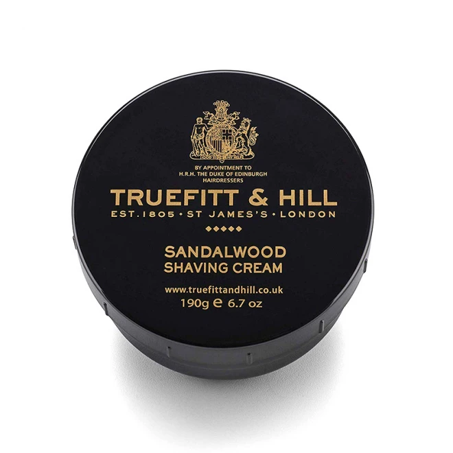 Крем Для Гоління Truefitt & Hill Sandalwood Shaving Cream 190 г